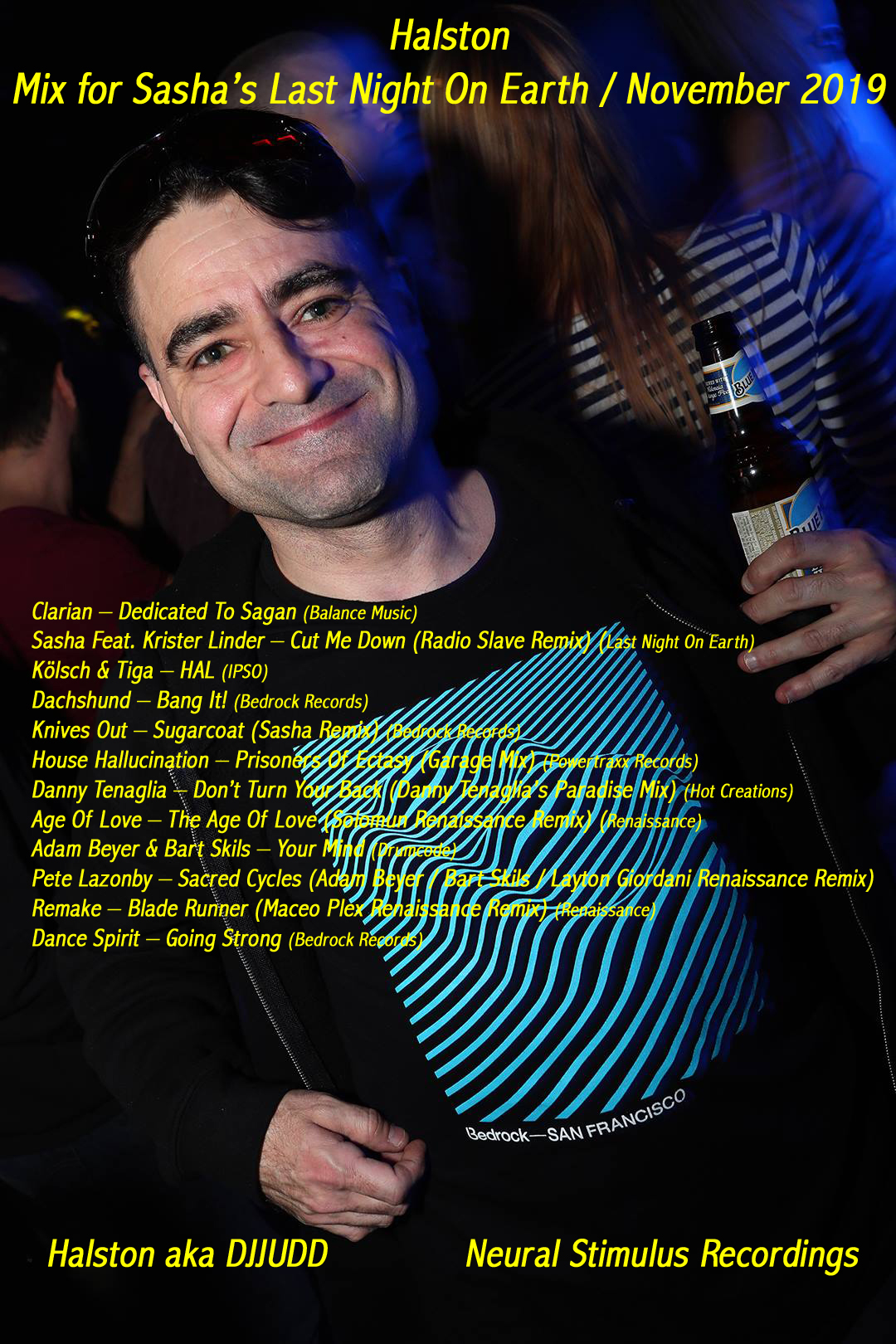 Halston - Mix for Sasha's LNOE Nov 2019 cover