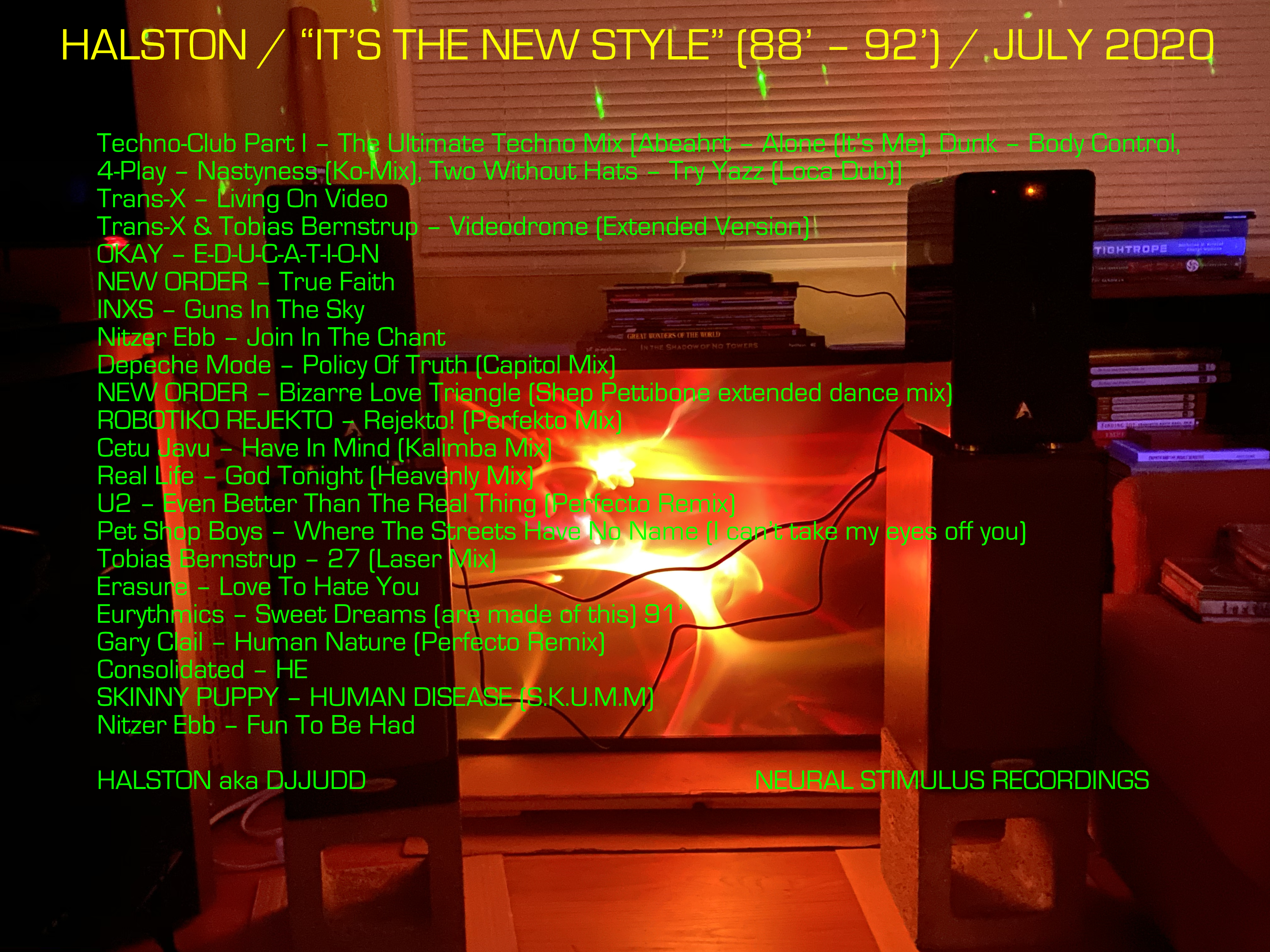 Halston - "It's The New Style" (88' - 92') (cover)