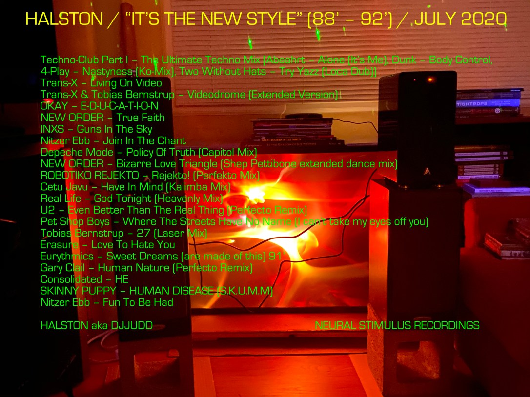 Halston - "It's The New Style" (88' - 92') (cover)